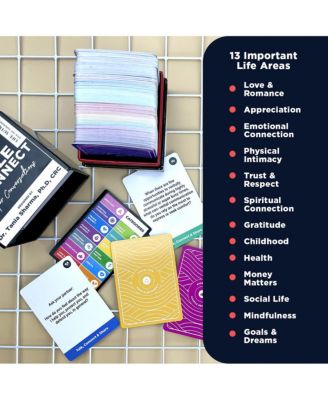 Couples Games - Developed by a Psychologist in USA - 400 Conversation Starters for Married Couples - Premium Couple Gift, Gift for Wife or Husband - Couple Reconnect