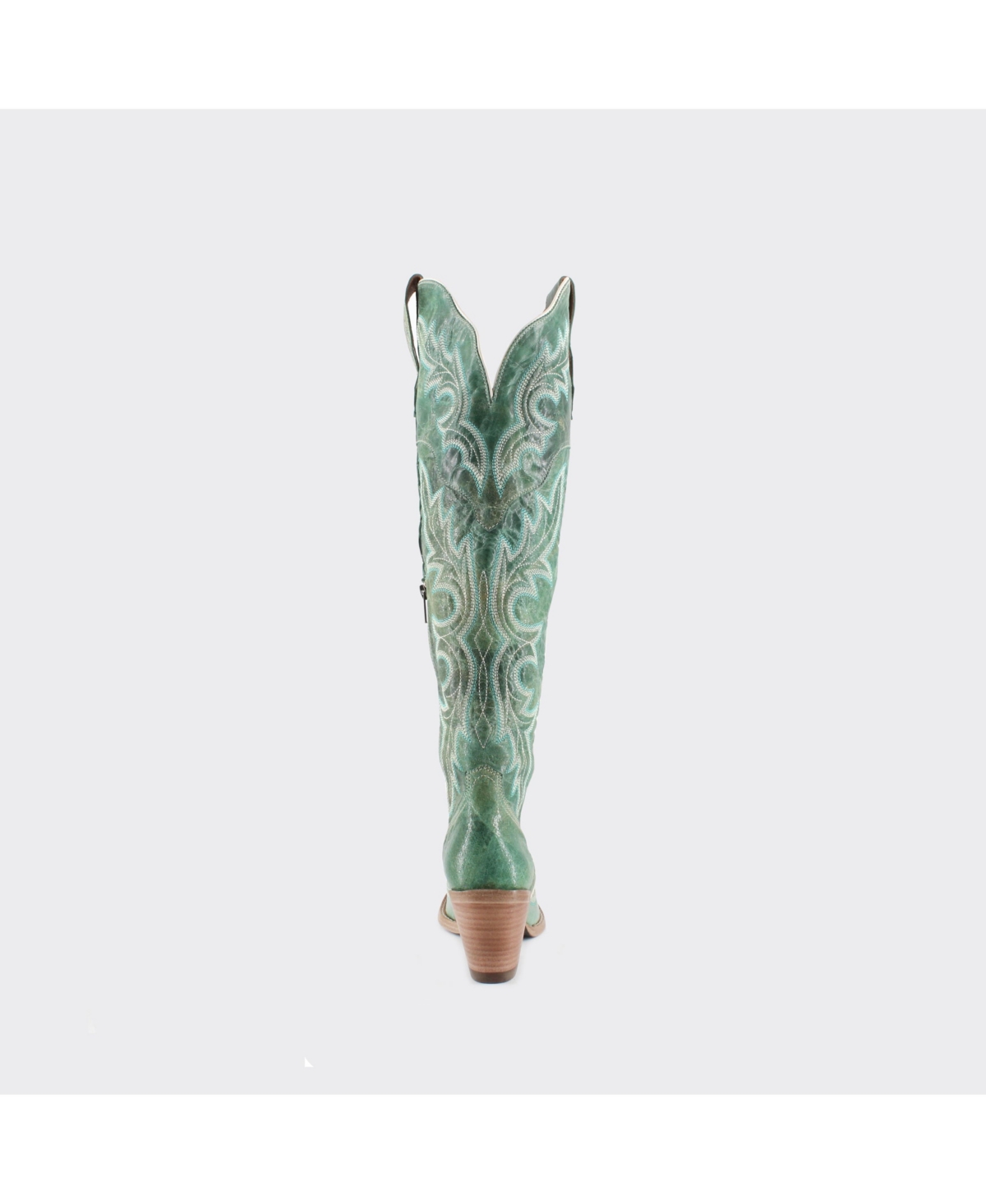 Buck & Brana Julia Leather Cowgirl Boots - Sophisticated Western Footwear By