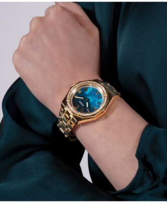 Women's Analog Gold Stainless Steel Watch 36mm