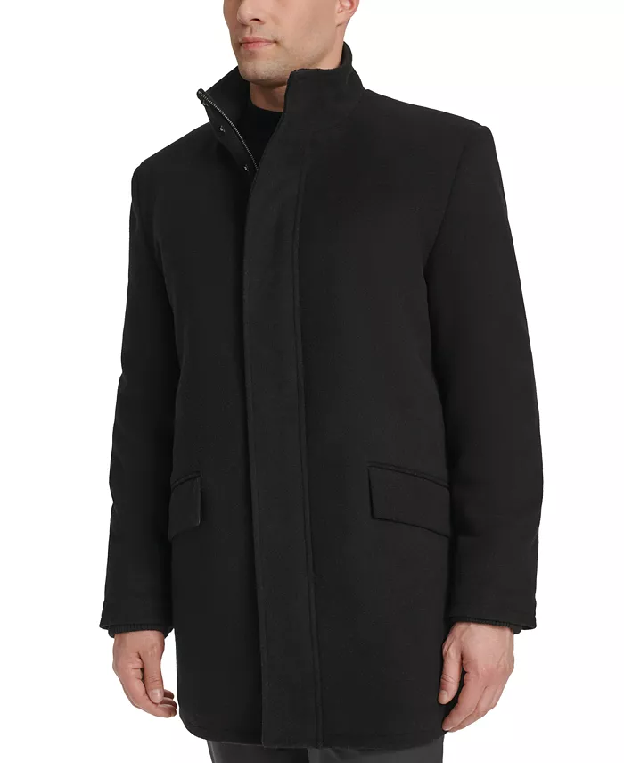 Men's Full-Zip Stand-Collar Car Coat - thumbnail 7