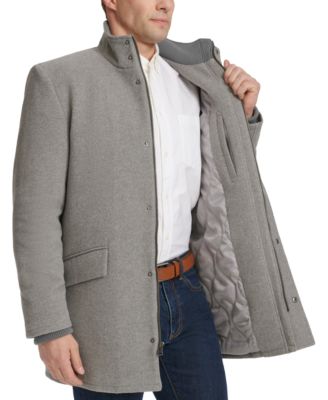 Men's Full-Zip Stand-Collar Car Coat
