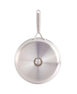 10 Inch Stainless Steel Triply Professional Grade Fry Pan