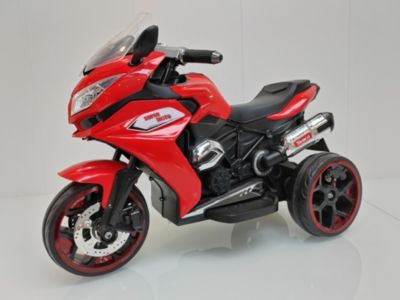 12V Kids Electric Motorcycle with Three Lighting Wheels