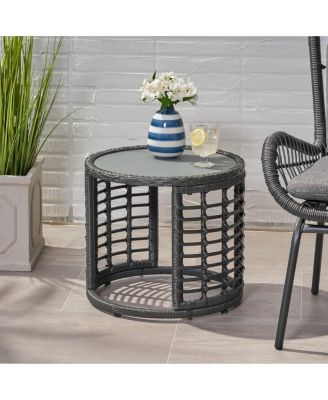 Streamdale Stylish Side Table for Refreshing Summer Drinks