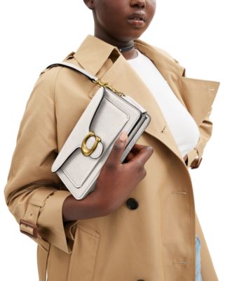 Tabby Small Polished Pebble Leather Shoulder Bag 20