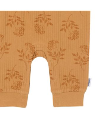 Baby Girls Ruffled Long Sleeve Romper