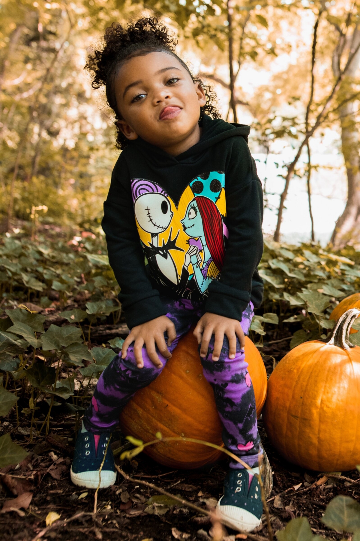 Nightmare Before Christmas Girls Winnie the Pooh Fleece Hoodie and Leggings Outfit Set