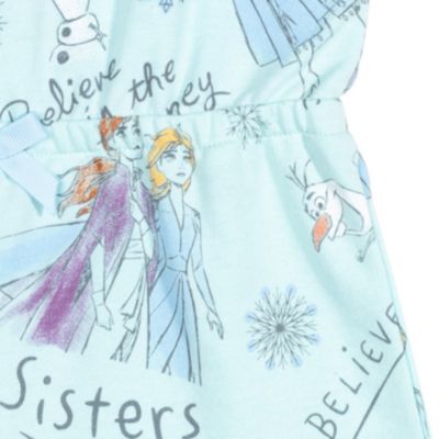 Girls Disney Princess Moana Sleeveless Romper