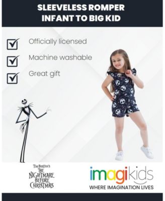 Toddler Girls Minnie Mouse Sleeveless Romper