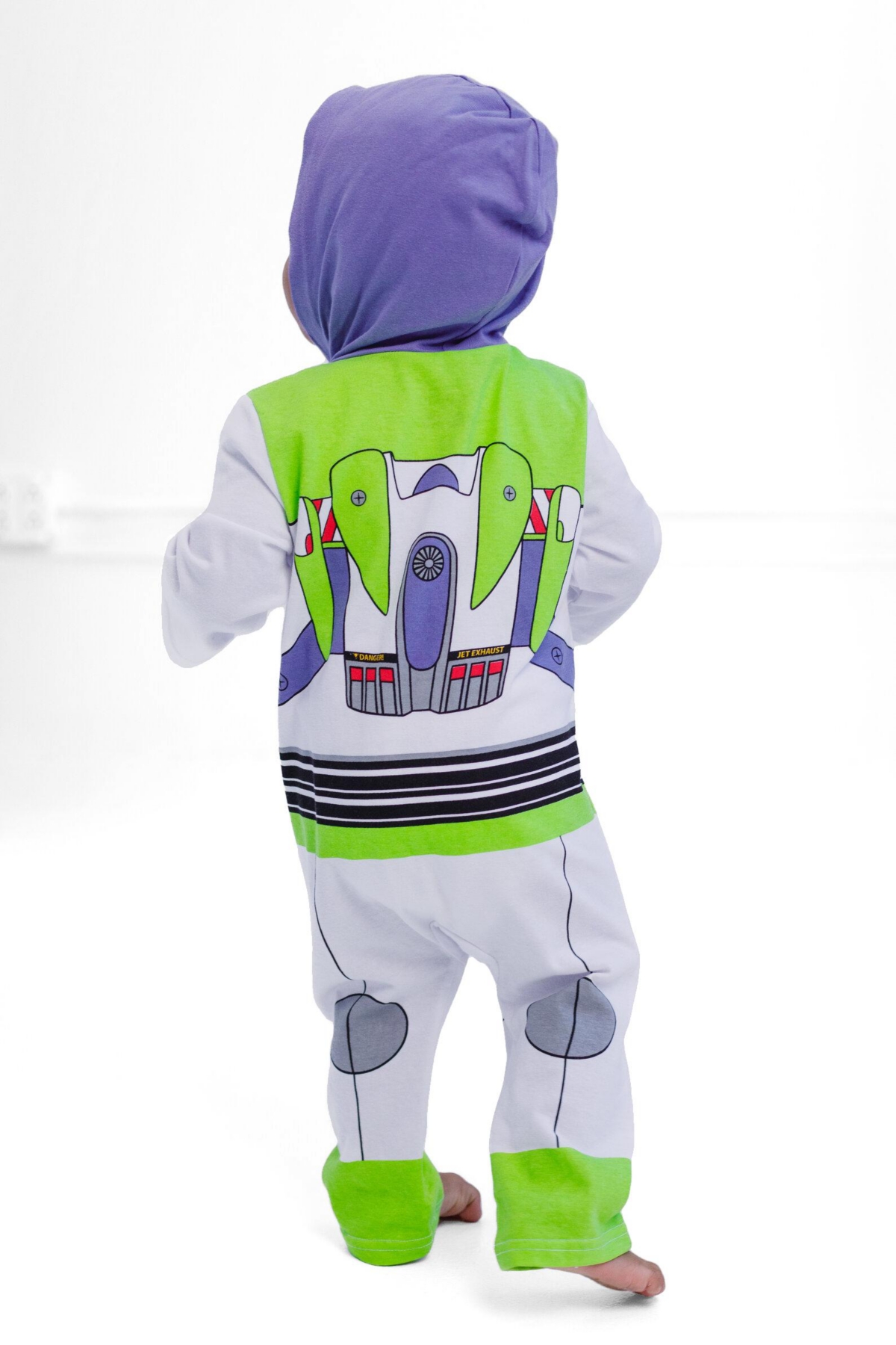 Toy Story Toddler Boys Disney Pixar Buzz Lightyear Zip Up Cosplay Coverall Newborn to
