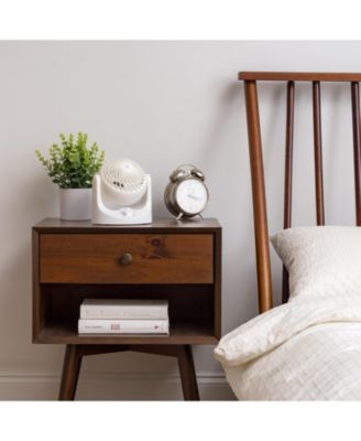 USA WOOZOO Fan, 3 Speed, 6 angles, 65° Adjustable Tilt, White