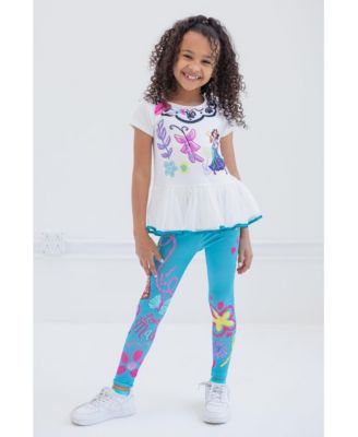 Girls Mirabel T-Shirt Dress and Leggings Outfit Set