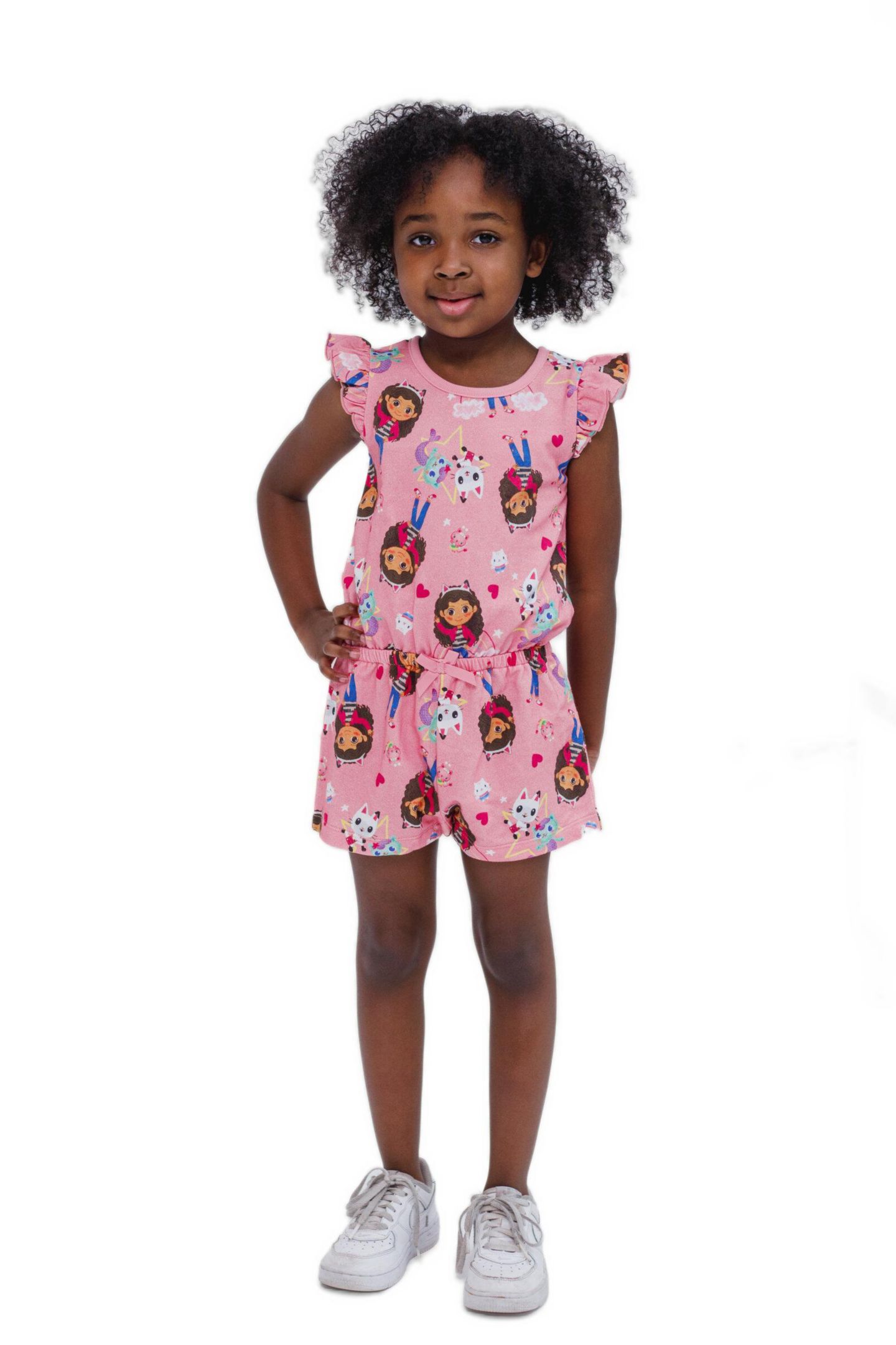Комбинезон Gabby's Dollhouse Sleeveless Skater для девочек-малышей, цвет: Розовый — фото 4