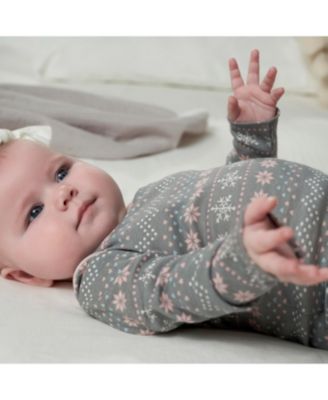 Baby Girls Long Sleeve Onesies Bodysuits, 6-Pack