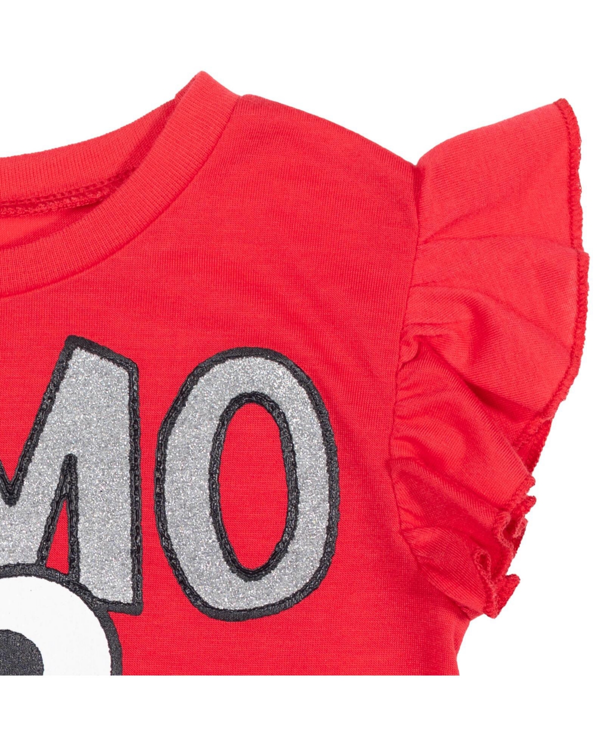 Sesame Street Baby Girls Elmo Baby T-Shirt and French Terry Shorts Outfit Set to