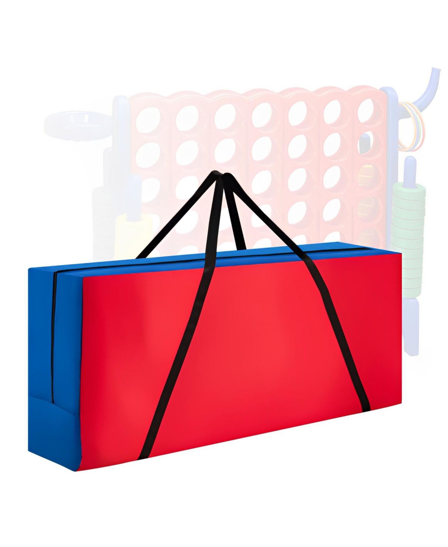 Детские игрушки SKONYON Giant 4 in A Row Storage Carrying Bag for Jumbo 4-to-Score Game Set Only Bag — фото 7