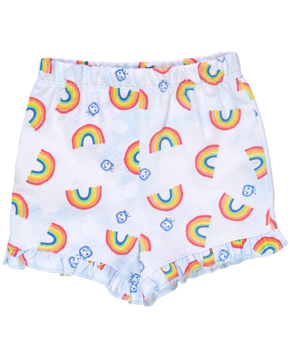CoComelon Toddler Girls Jj T-Shirt and Shorts Outfit Set to