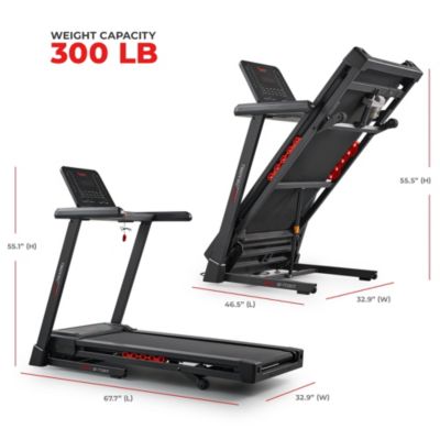 Treadmill Elite Smart Auto Incline 20” Deck Treadmill with 300 LB Weight Capacity