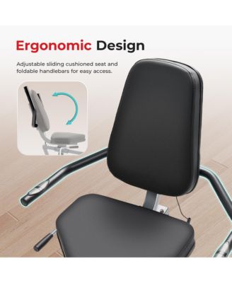 Smart Magnetic Recumbent Bike with Hand Cycle