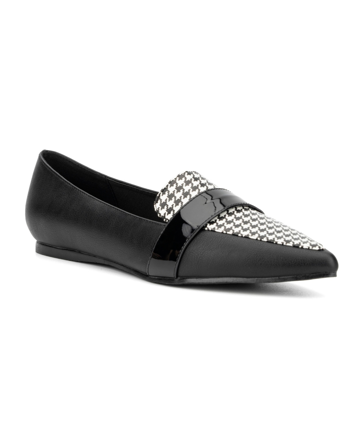 Women's Verity Loafer Dress Shoe - Black/white