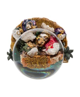 120mm Musical Nativity Water Globe