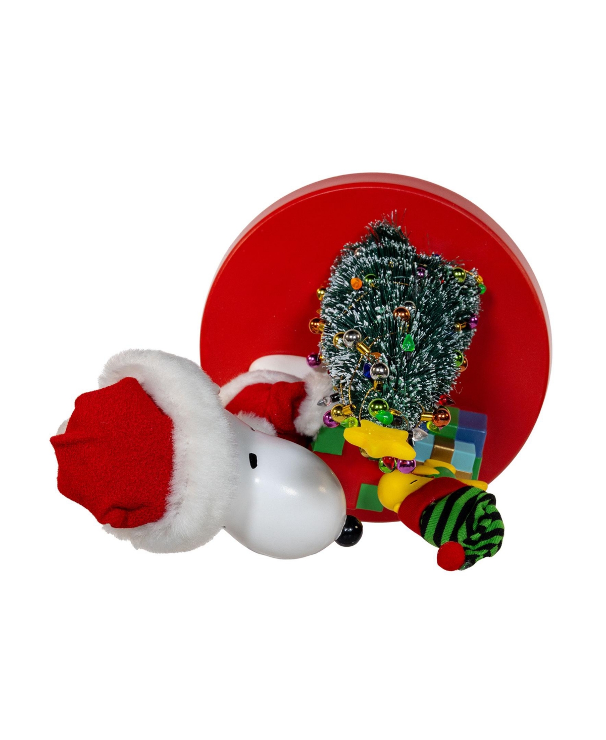 Kurt Adler Peanuts Snoopy And Woodstock Table Piece, 8 Inches In Multicolored