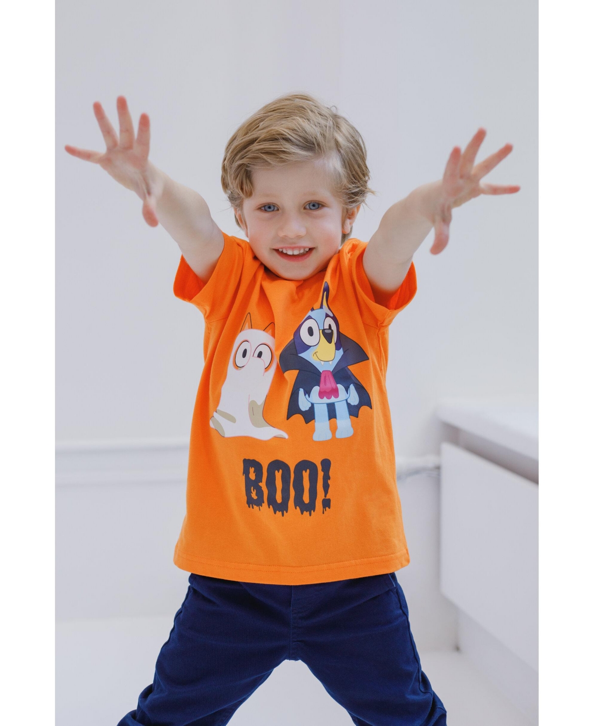 Bluey Toddler Boys T-Shirt -/ halloween