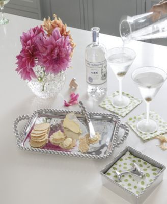 Pearled Medium Service Tray