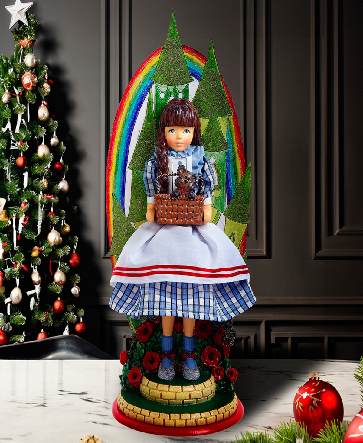 Kurt Adler 18-inch Hollywood Dorothy Nutcracker In Multicolored