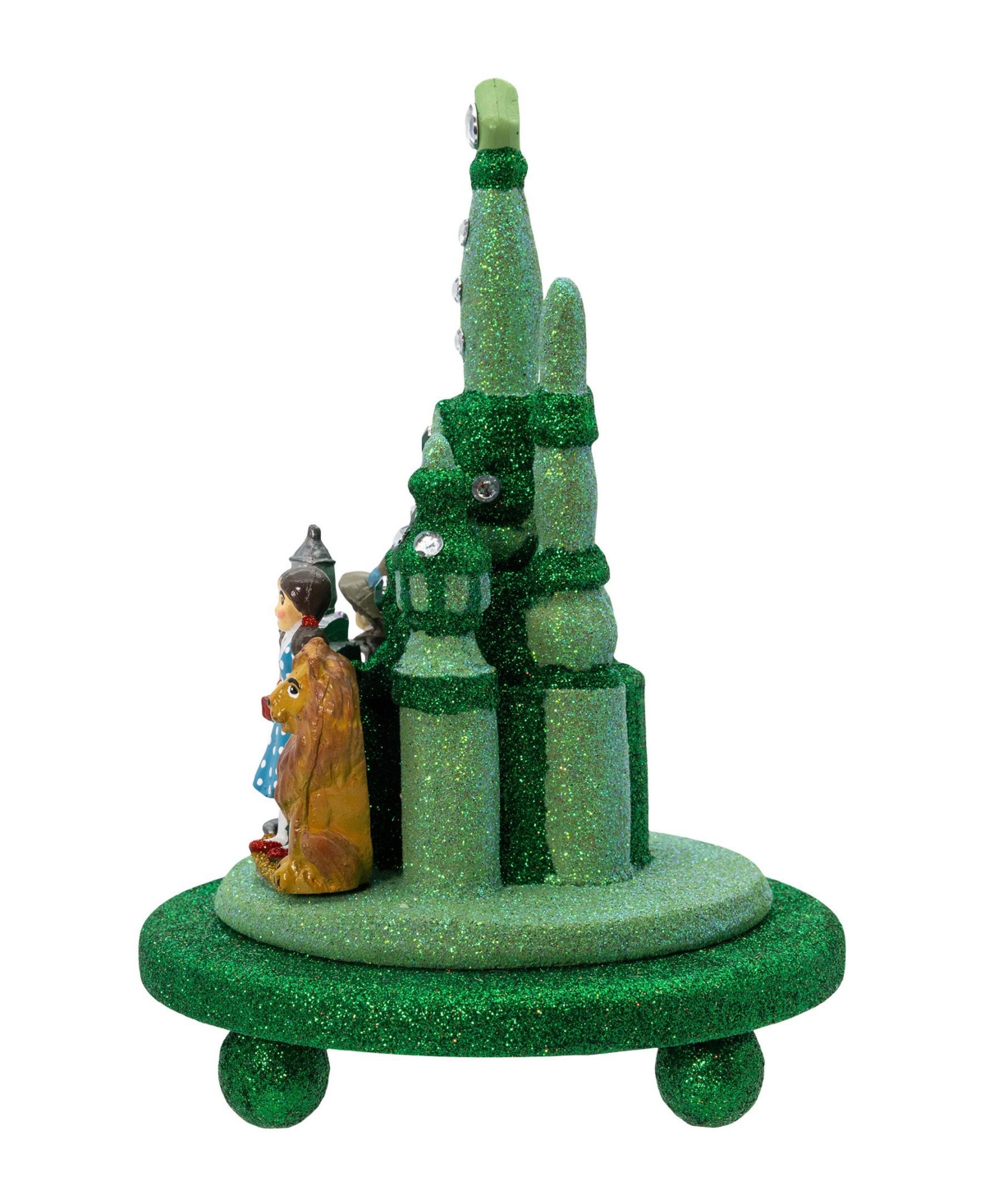 Kurt Adler Wizard Of oz Hollywood Nutcrackers Table Piece, 9 Inches In Green
