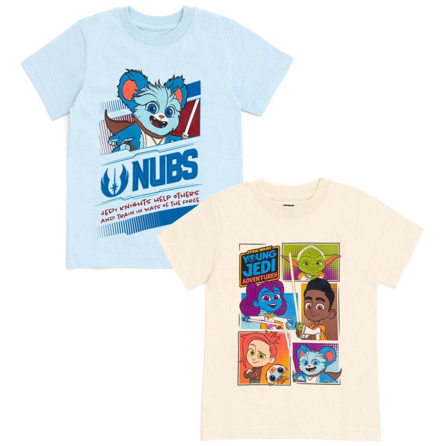 Toddler Boys Boba Fett Young Jedi Adventures 2 Pack T-Shirts