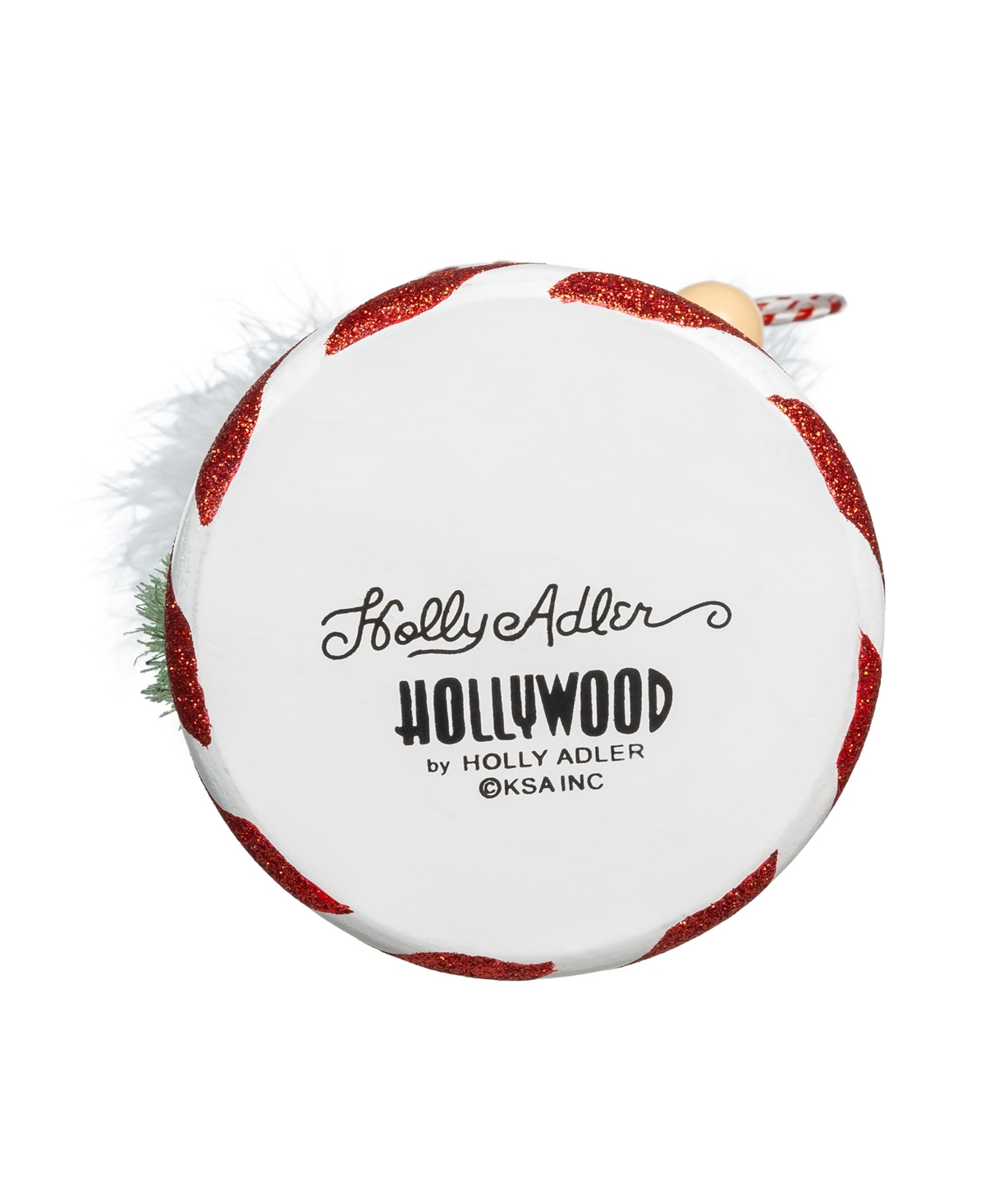 Kurt Adler 18-Inch Hollywood Peppermint Candy Hat Nutcracker