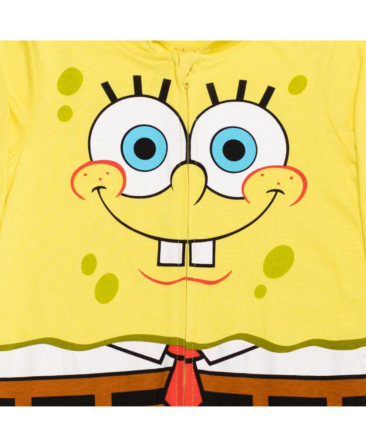 Nickelodeon Toddler BoysPatrick Zip Up Cosplay Costume Coverall to - Spongebob squarepants, yellow