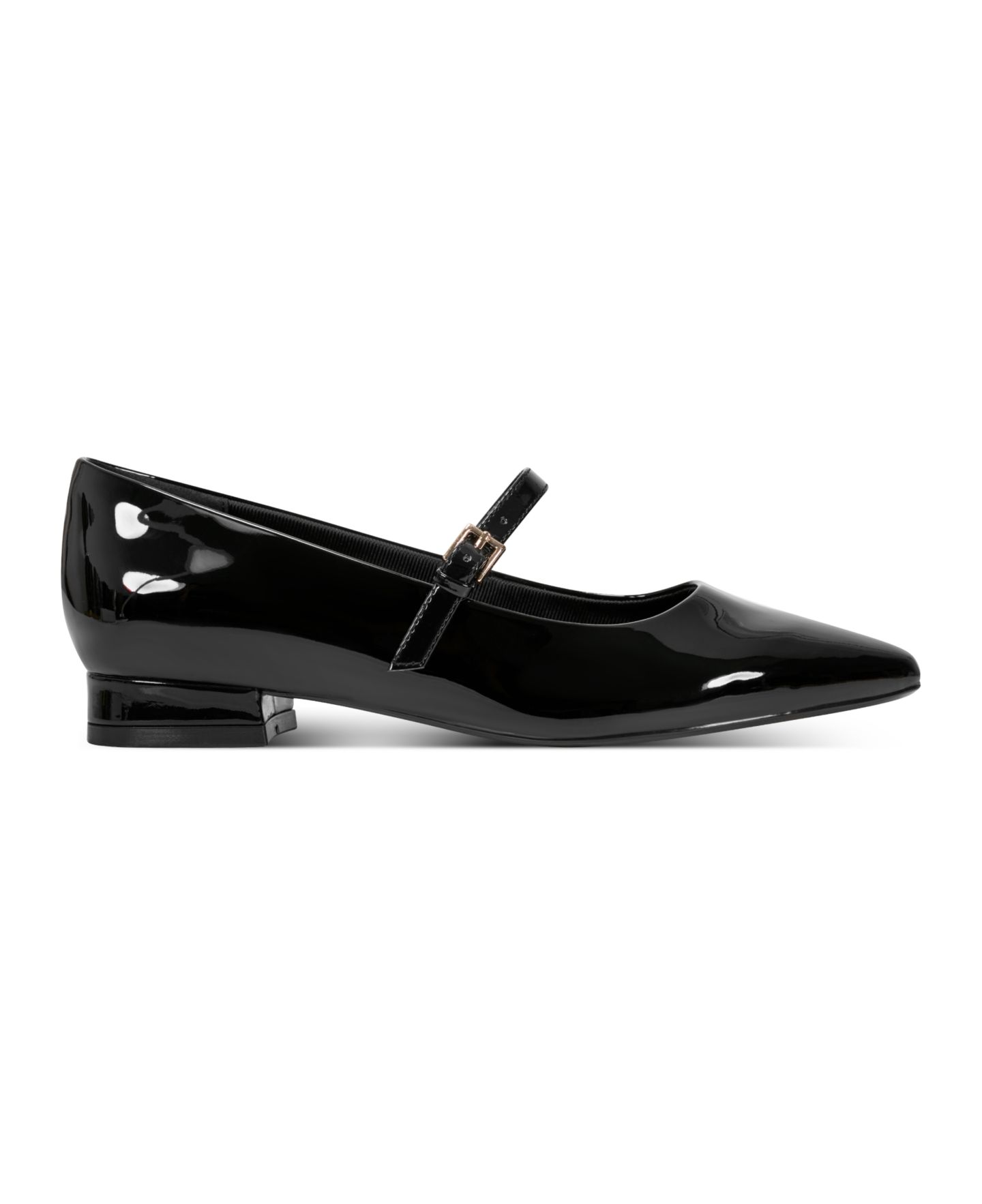 Женские балетки Rockport Taren Total Motion Mary Jane Flats, цвет: Чёрный лаковый — фото 2