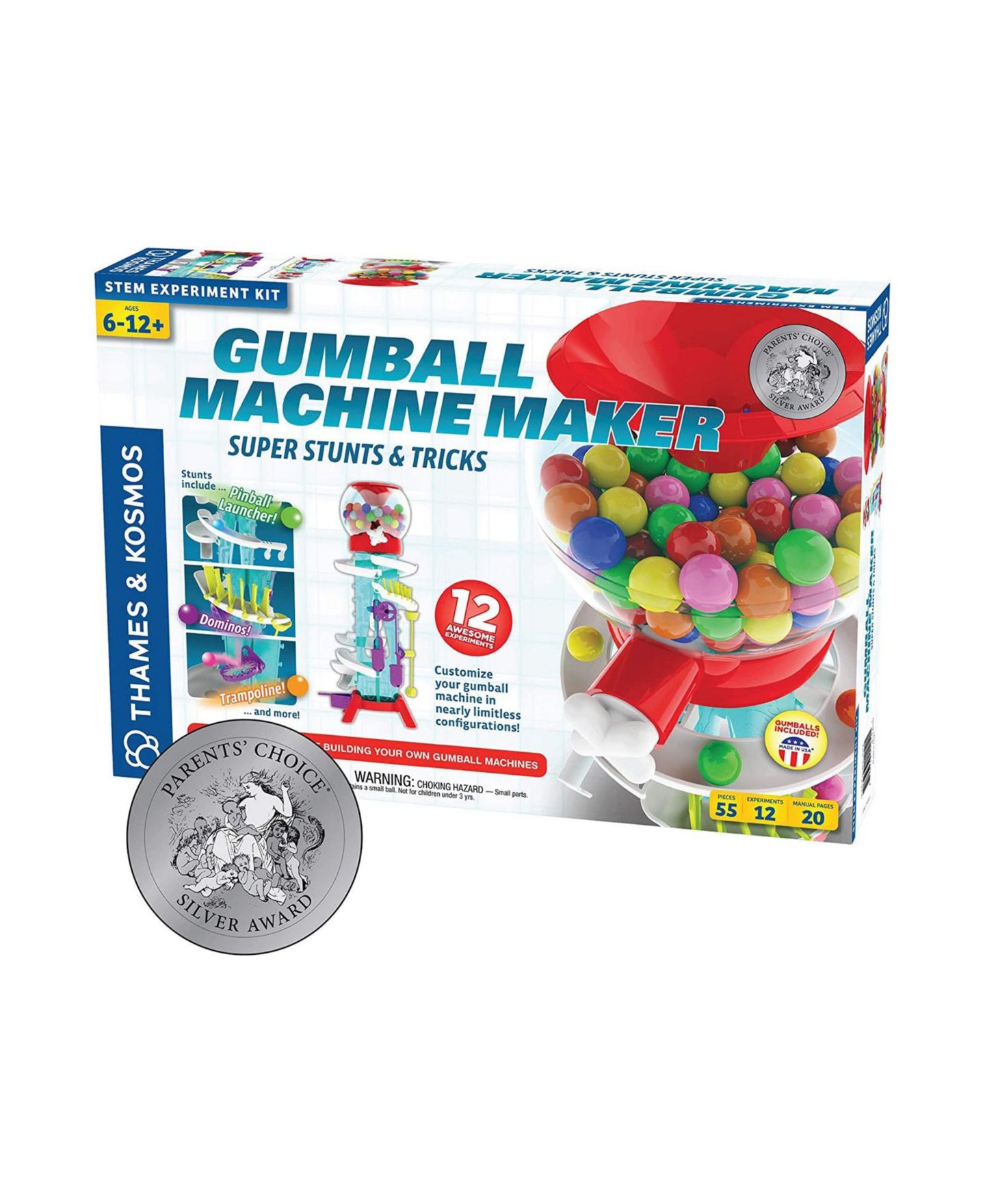 Детские конструкторы Thames And Kosmos Gumball Machine Maker Kit — фото 1