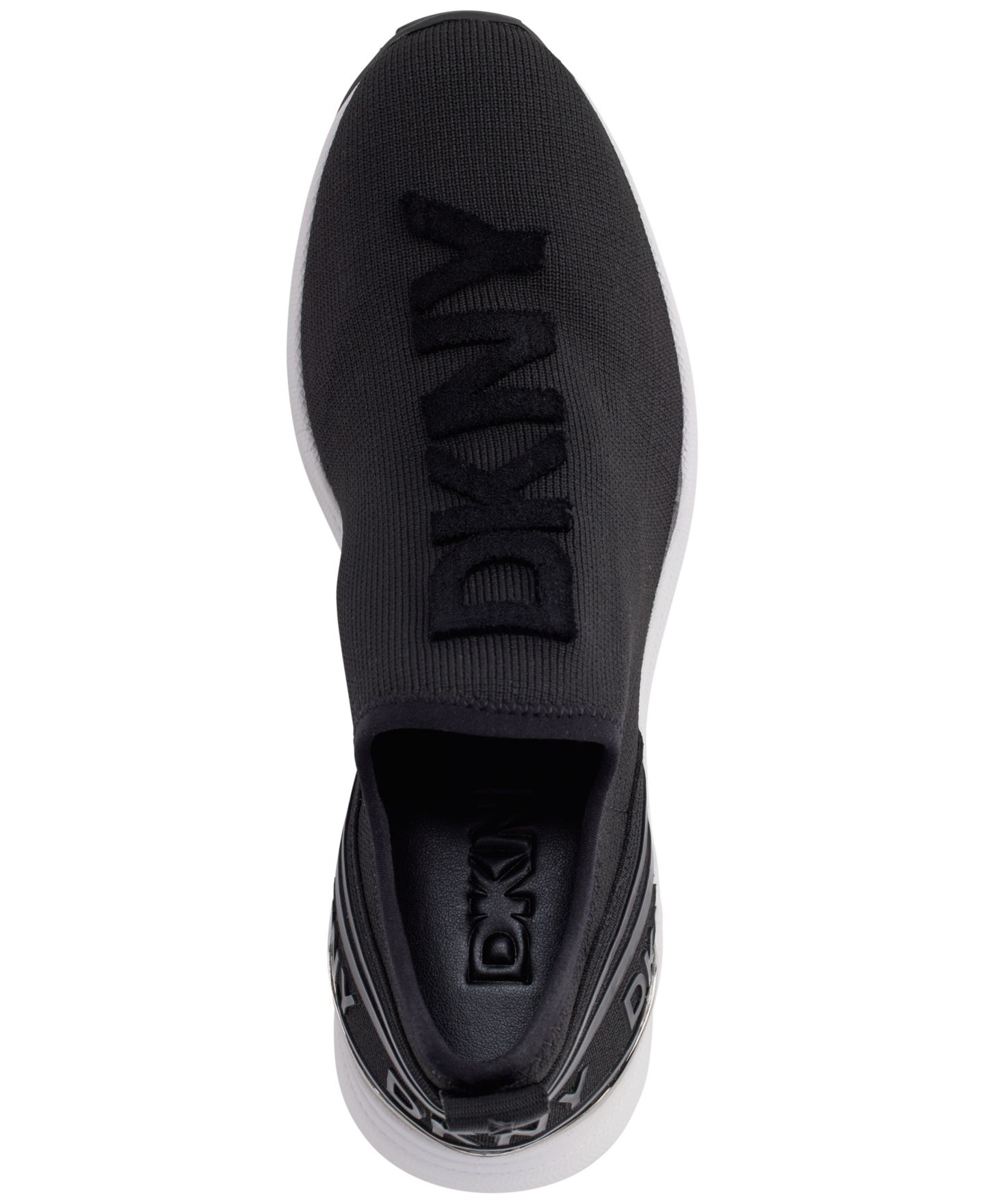 Женские кроссовки DKNY Keeva Wedge, цвет: Чёрный — фото 4
