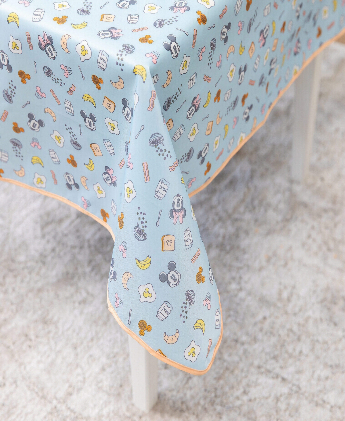Bumkins Disney Brunch Bunch Waterproof Splat Mat, 42" X 42" In Blue