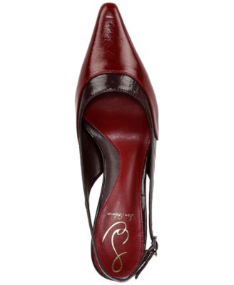 Women's Bayley Slingback Kitten-Heel Pumps