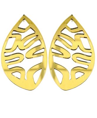 Swanky Designs Cutout Studs - Mirror Gold 38$
