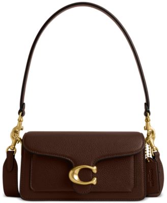COACH - Polished Pebble Leather Mini Tabby Shoulder Bag 20