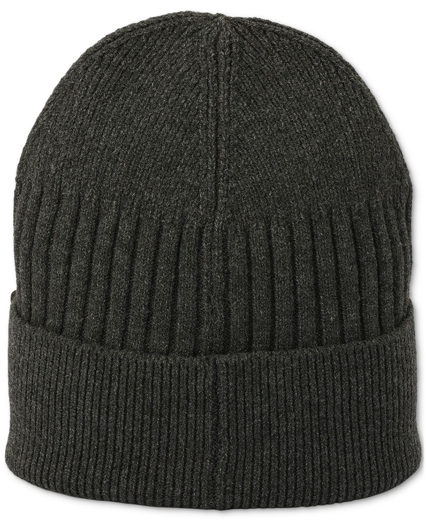 Мужская шапка Calvin Klein Mixed Stitch Beanie, цвет: Угольный — фото 2