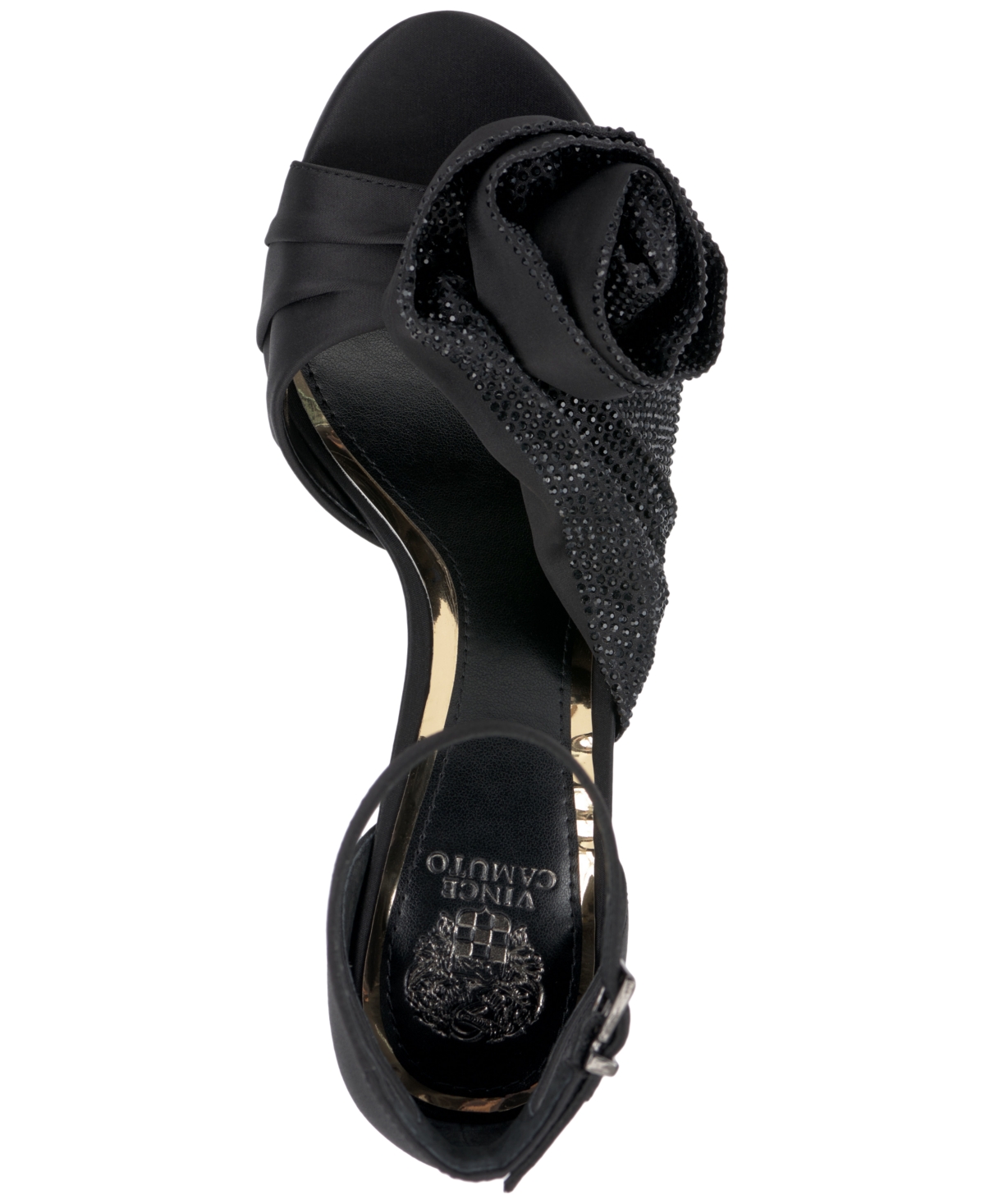 Vince Camuto Women's Adalinea Flower Dress Sandals -Rhinestone