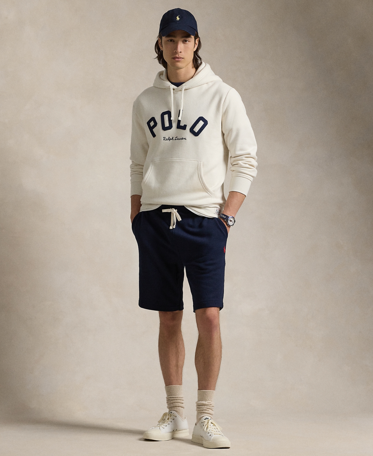 Polo Ralph Lauren Men's The Rl Fleece Logo Hoodie