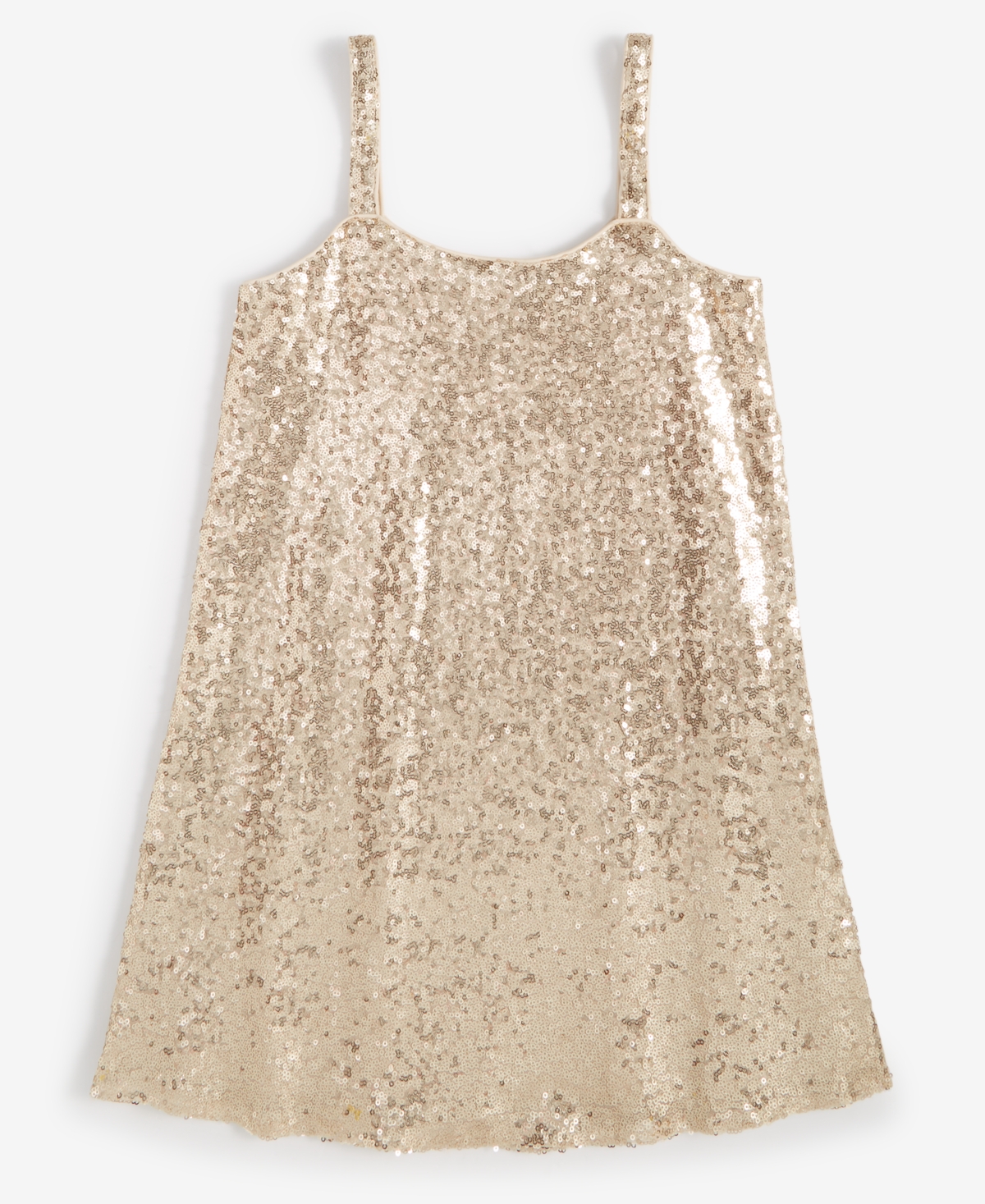 With Jules Big Girls Sleeveless Sequin Swing Dress