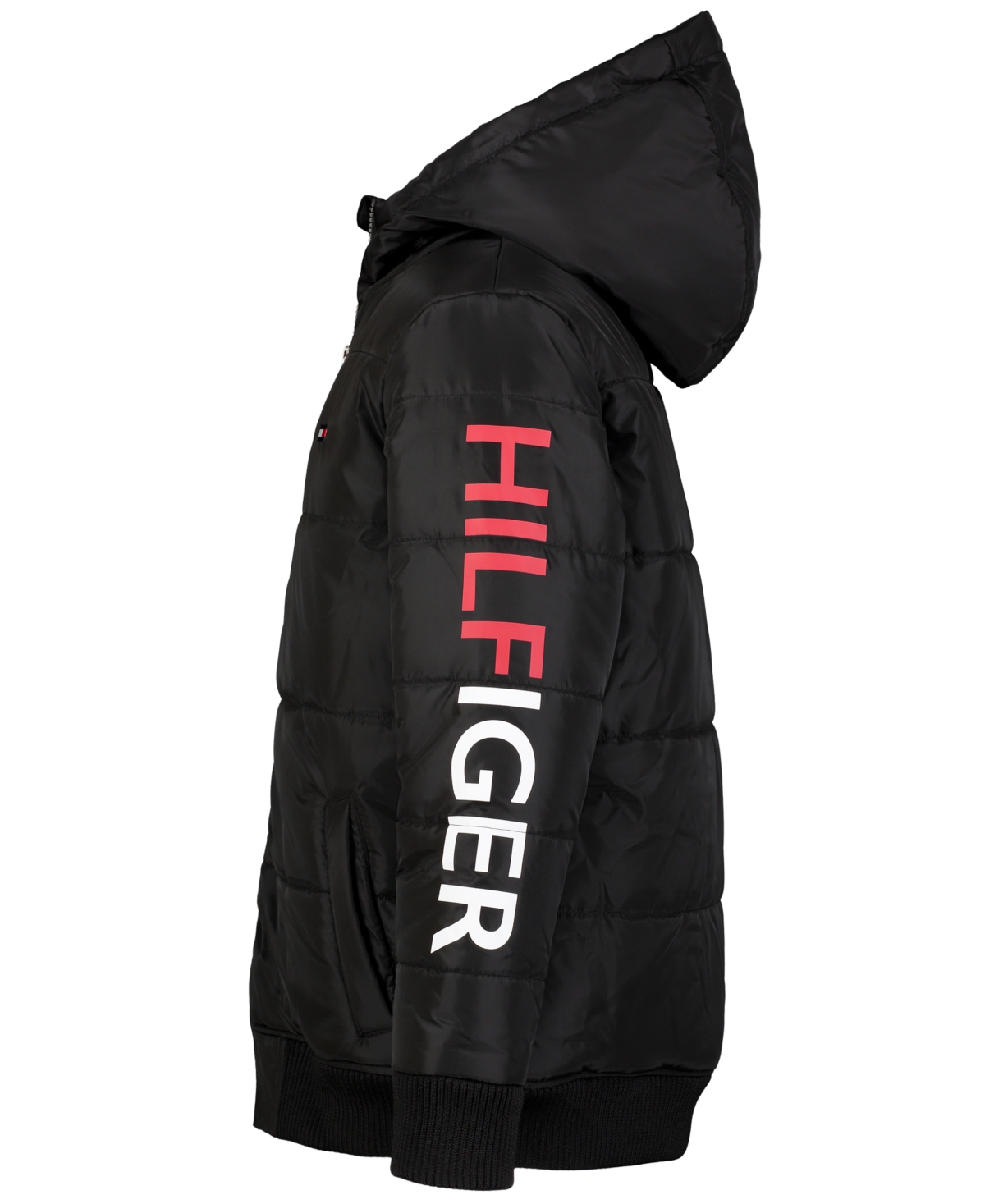 Tommy Hilfiger Big Boys Hilfiger Logo Bomber Jacket