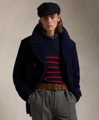 Ralph lauren peacoat macys online