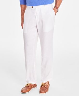 Men's Linen Solid Pants, Created for Macy's