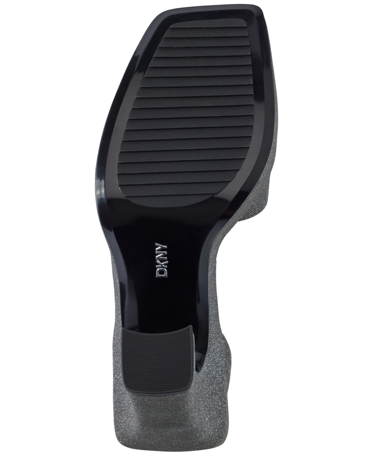 Dkny Linda Ankle Strap Platform Sandal In Graphite