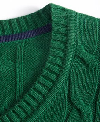 Men's Cable-Knit Cotton Sweater, Created for Macy's 