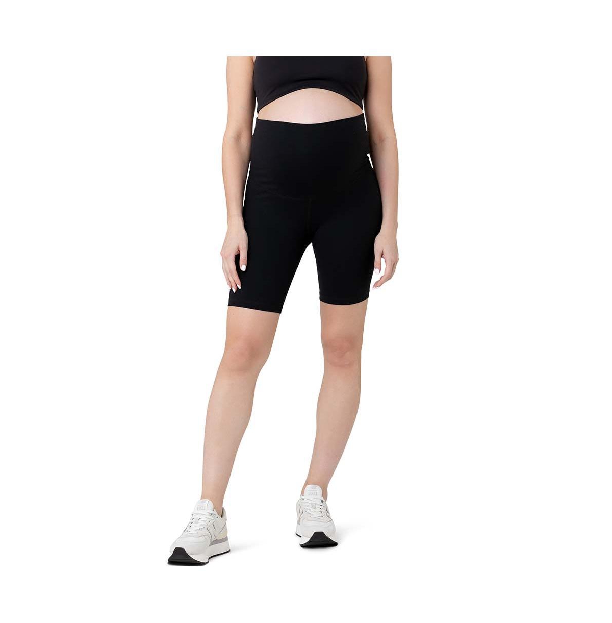 Maternity Ripe Tempo Active Bike Short Black - Black